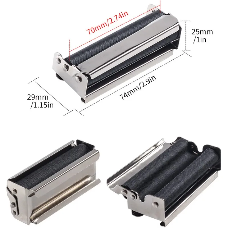 70/78/110mm Smoking Accessories Rolling Machine Tobacco Roller Cigarette Maker Portable Cigarette device