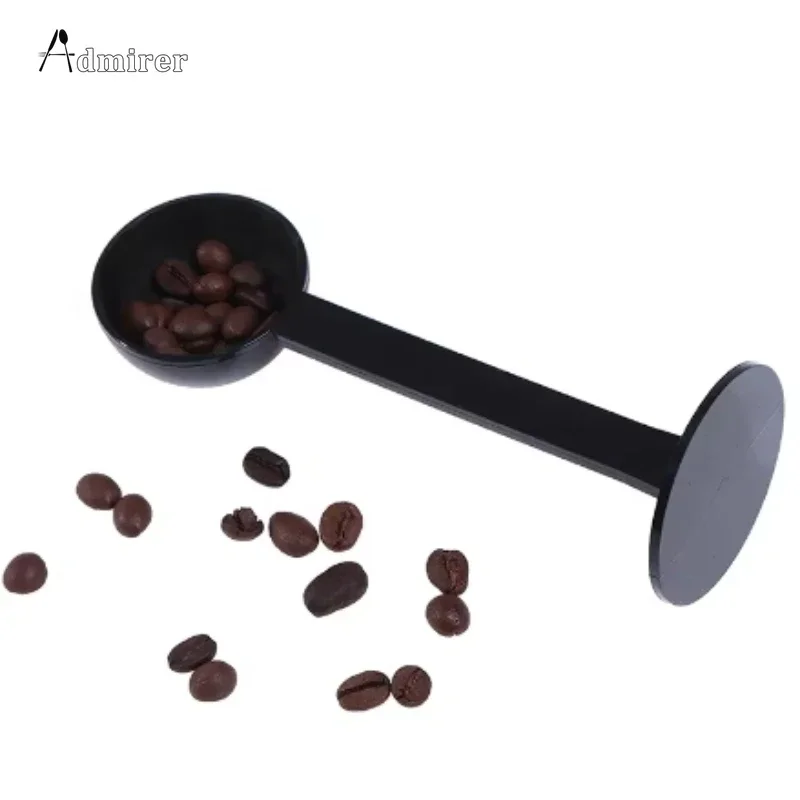 Dual-use Scoops Coffee Spoon 2 In 1 Measuring Spoon 10g Standard Powder Press Scoop Coffee Machine Accessories Kitchen Tools