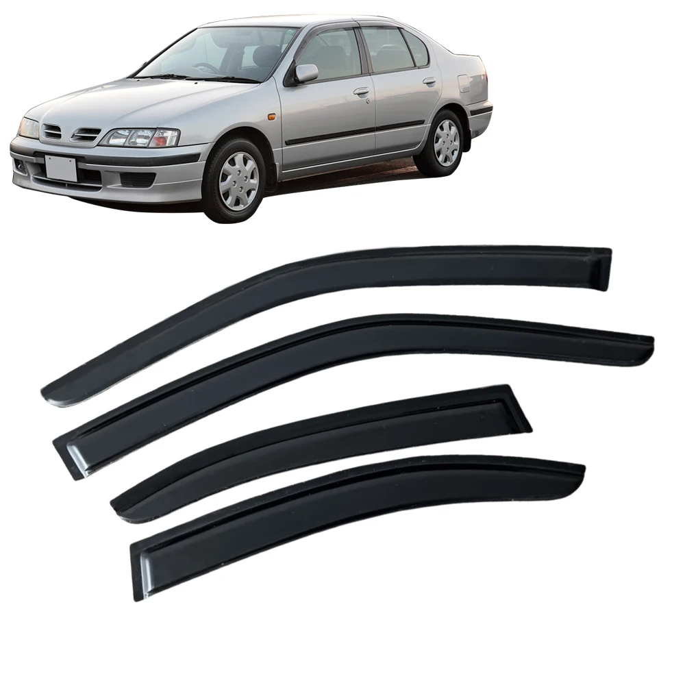 

Оконный козырек для NISSAN PRIMERA P11 SEDAN 1997 1998 1999 2000 2001, ветровые дефлекторы, защита от дождя, дверной козырек, вентиляционные шторы, вентиляционный козырек