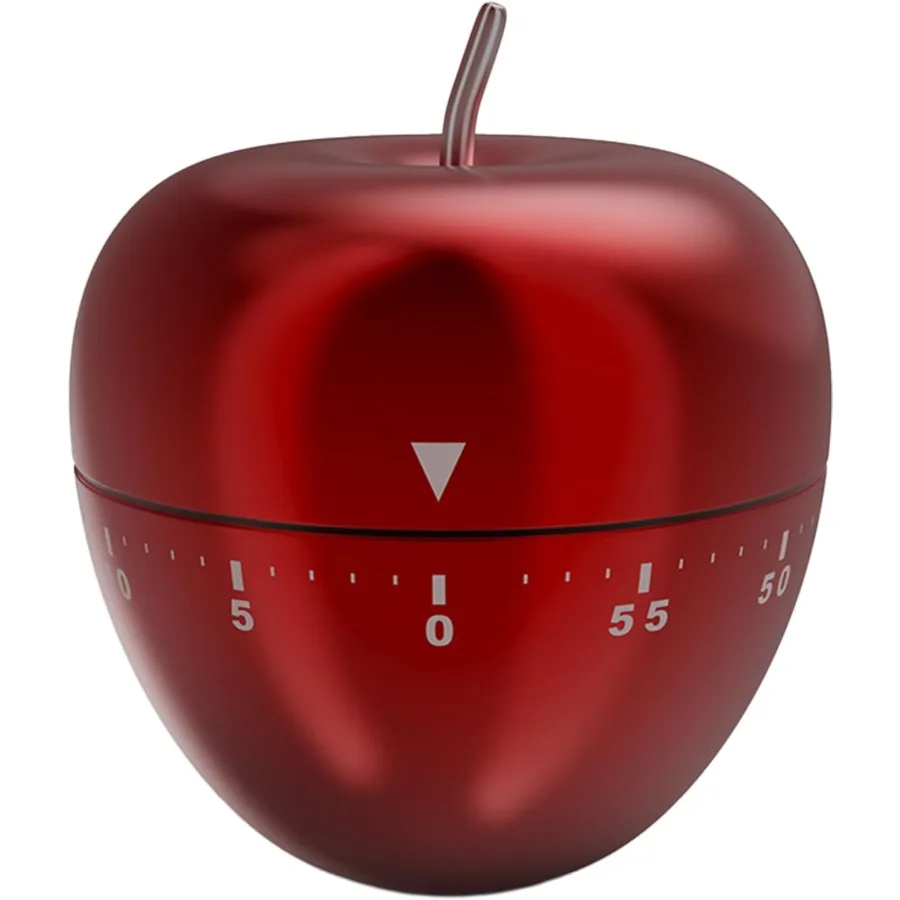 

Mechanical Kitchen Timer Cute Wind Up 60Minute Manual Countdown for Classroom Home Study and Cooking