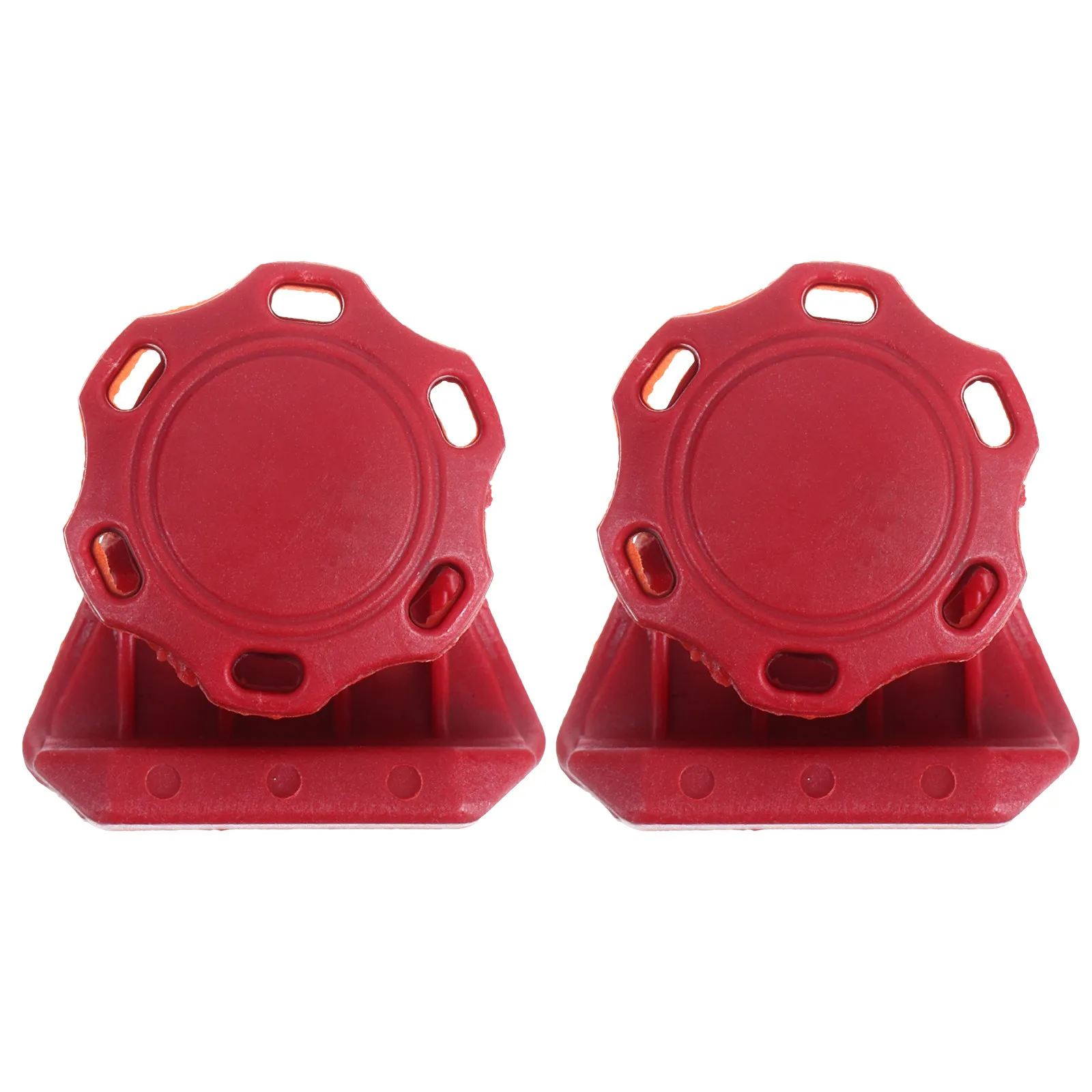 2Sets Football Visor Securing Clips Sturdy Nylon Mounting Screws Detach Stable Fit All Major Brands