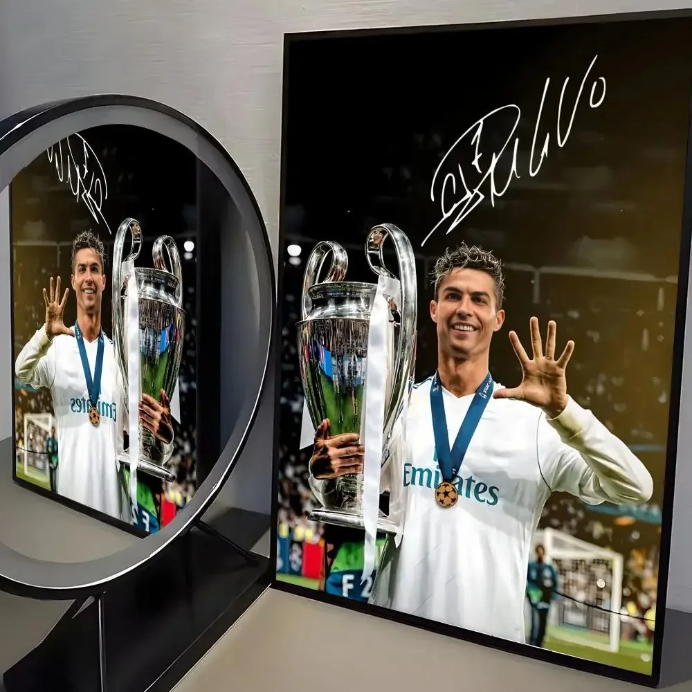 Berühmter Sportler C Cr7 Dekorative Wandteppiche, geeignet zur Dekoration in Häusern, Bars und Schlafzimmern, als Geschenk für Freunde.