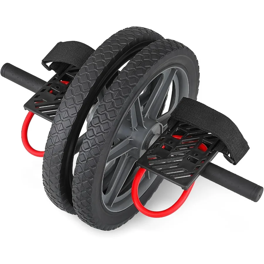 

Тренажер для пресса Ab Roller Wheel с нескользящей ручкой, оборудование для домашнего фитнеса, для тренировки мышц кора, для мужчин и женщин, выдерживает нагрузку до 100 кг.