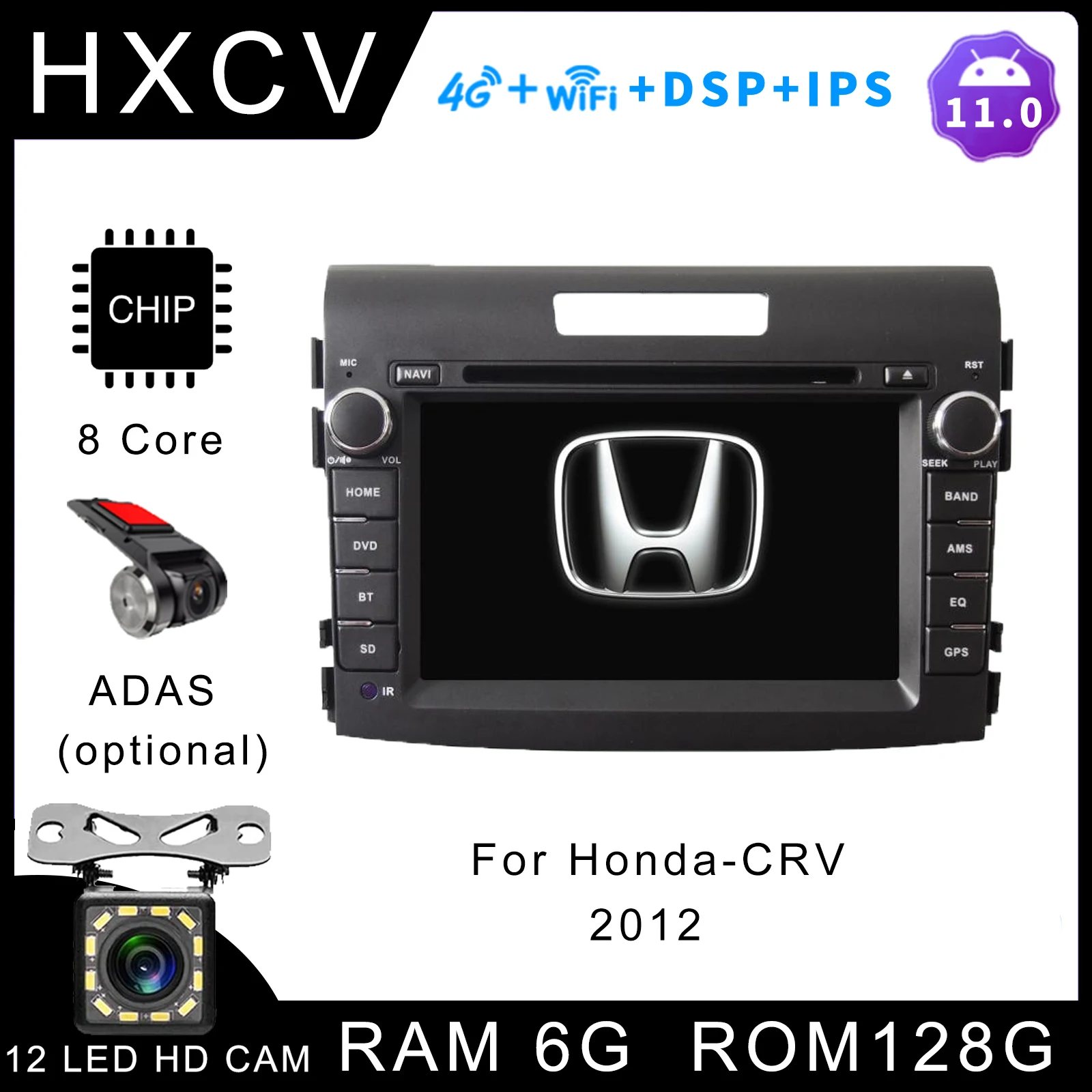 

Умная Автомобильная магнитола Android для Honda CR-V 2012 gps-навигатор для автомобиля 4G автомобильное радио с bluetooth DAB + Carplay автомобильная стереосистема