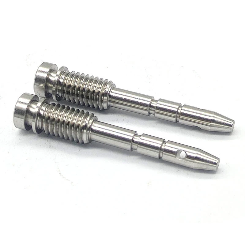 High Precision CNC Rapid Prototype Custom Precision Lathe Stainless Steel Multi-Stage Step Shaft, Flange Shoulder Locating Pin