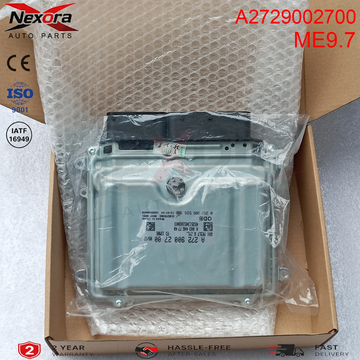 ME9.7 A2729002900 ECU ECM Engine Control Computer Support Programming Compatible For M272 V6 Engine Car Control Module