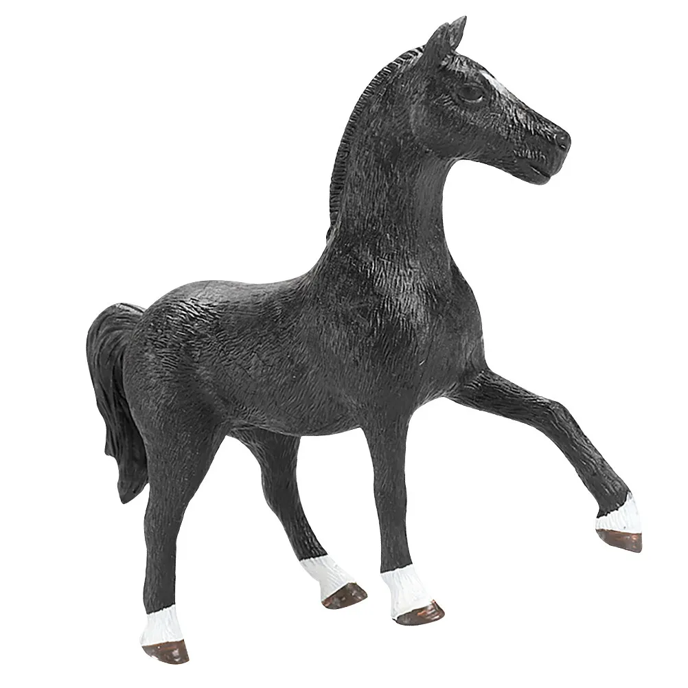 

Simulation Adornment Kids Cognitive Development Home Table Decoration Plastic Animal Craft Decor Horse Figurine