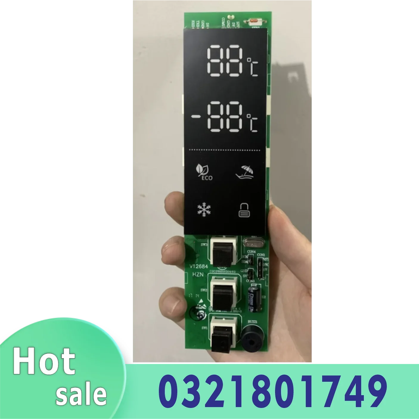 Refrigerator 100% test display board 0321801749 W27-51 V98538e V98538