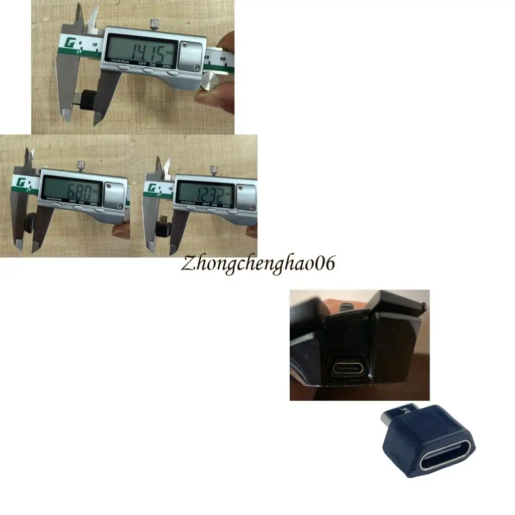 

Gaming Mouse Micros USB -адаптер типа C для G502 Беспроводной мыши пластиковой замены металлов часть 601F