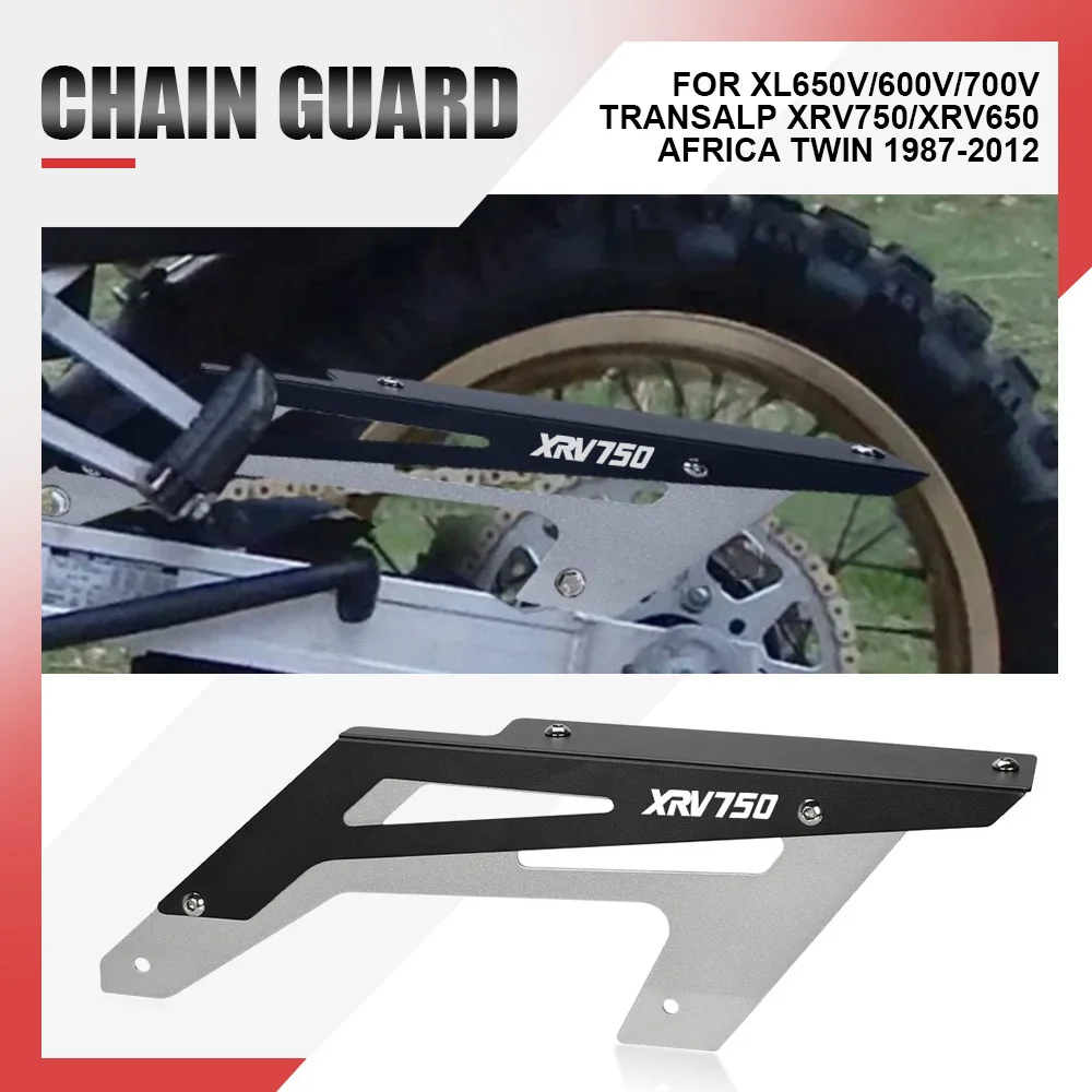 

For Honda XL650V/600V/700V Transalp XRV750/XRV650 Africa Twin 1987-2012 Motorcycle Sprocket Chain Guard Conveyor Belt Protection