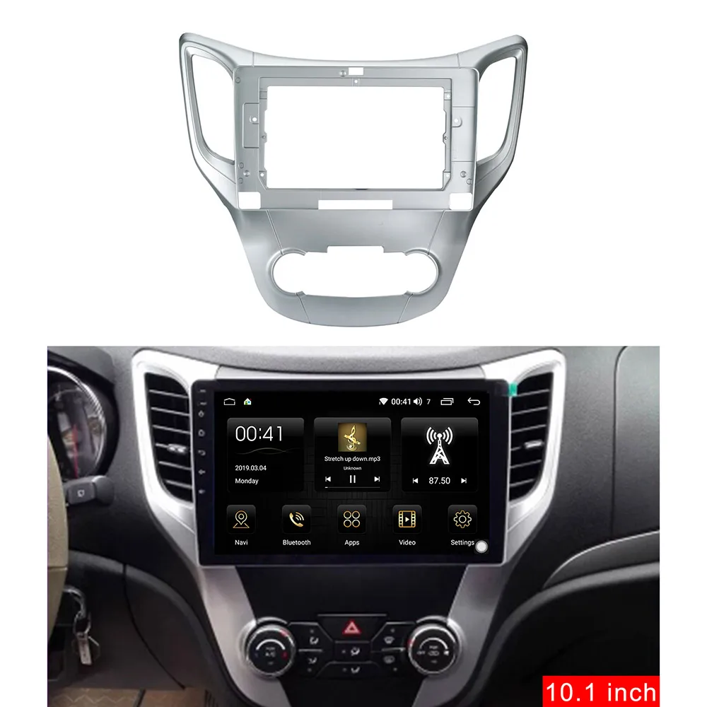 Se adapta 10.1 polegada Painel Facial Do Rádio Do Carro Para CHANGAN CS35 2012-2016 Painel Adaptador In-dash Instalação de Montagem 2Din Car Dvd Frame Kits