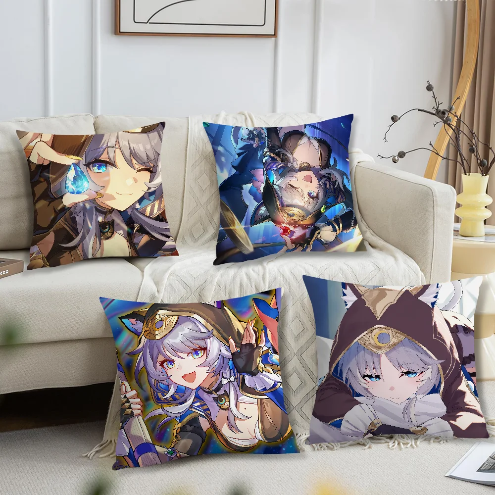 لعبة لطيف هونكاي ستار السكك الحديدية التشفير غطاء الوسادة مريحة لينة كيس وسادة ل أريكة غرفة المعيشة ديكور المنزل أغطية حماية