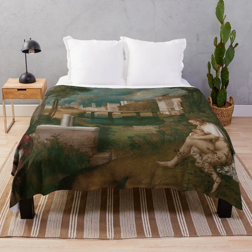 

Giorgione The Tempest Throw Blanket warm for winter Luxury Brand Winter beds Giant Sofa Blankets