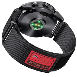 Runcool-Pulseira trançada em nylon, Bracelete para Garmin Fenix 7X 6X Pro e Epix Pro, QuickFit 26mm, 51mm, 47mm, Fenix 5XPlus