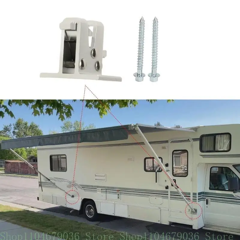 RVs المظلة أسفل قوس RVs المظلة أجزاء الذراع 09152021 صالح ل Sunchaser II RVs اكسسوارات RVs أسفل تصاعد قوس