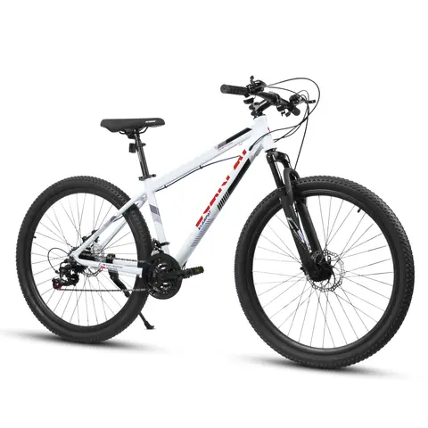 A27366 27 Inch Mountain Bike 21 Speed, Suspension Fork, Aluminum Frame Disc Brake, Mountain biking for both men and women.
