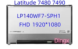 14.0 IPS Laptop LCD Screen LED Display Non-Touch 1920x1080 30pin eDP LP140WF7-SPH1 Fit NV140FHM-N47 B140HAN03.3 For DELL Latit