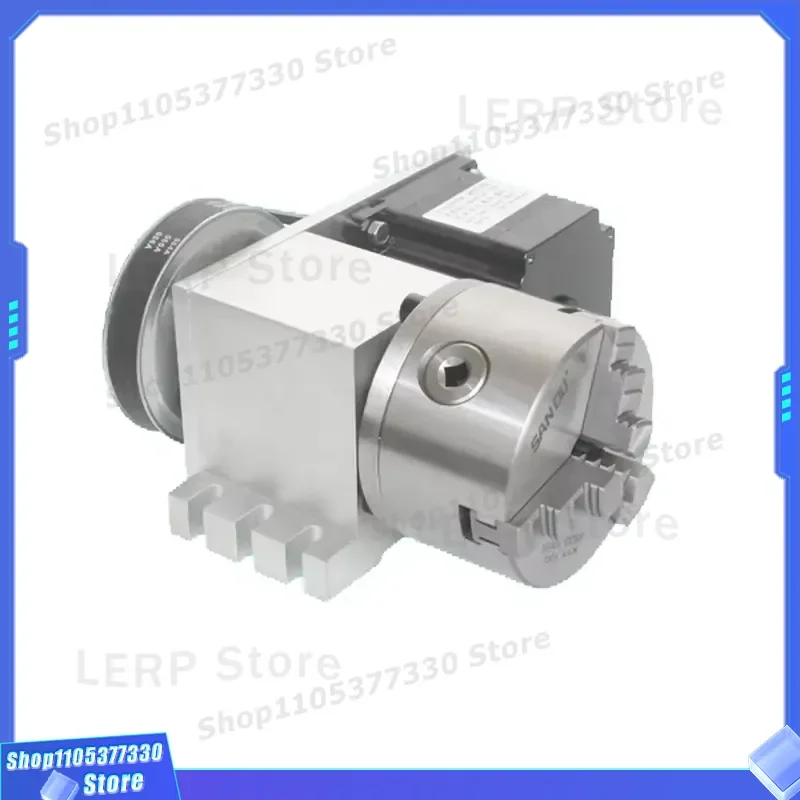 4th Axis Rotary Attachment for CNC Engraving Machine Numerical Control Rotation Device Precision Machining Tool Accessory
