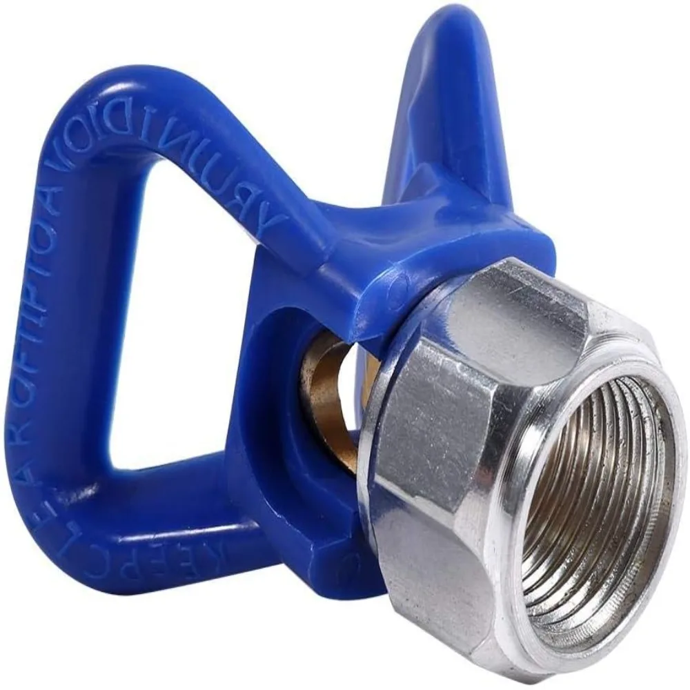 1pcs/4pcs 11.42mm Diameter Airless Paint Spray Tip Guard Blue Guard Fit for 7/8 Tip Spray Tip Guard Base for Graco