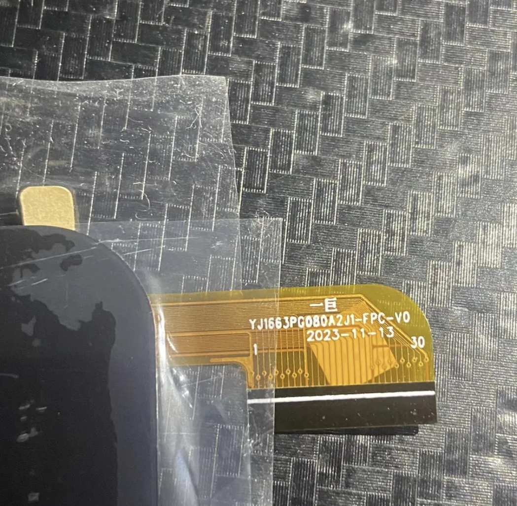 SX 100 pcs/lot 8 INCH Tablet External Capacitive Panel Digitizer Glass Sensor Touch Screen YJ1663PG080A2J1-FPC-V0 Replacement