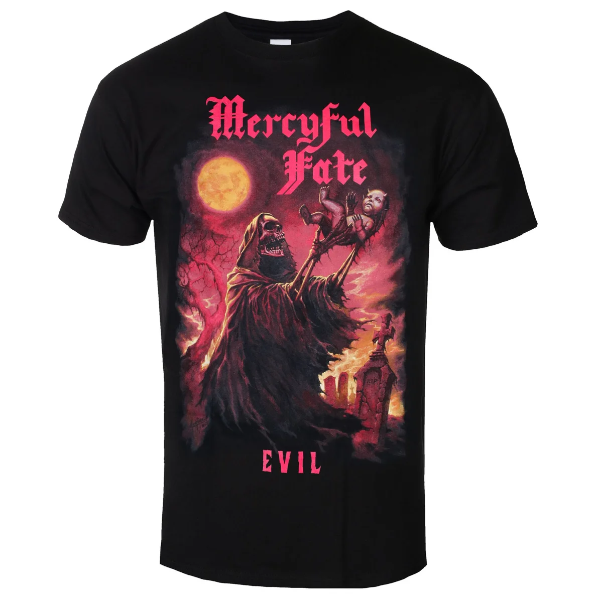 Mercyful Fate Evil Melissa Printing Summer Fashion T-Shirt Men Women Cotton T-shirt Casual Street Classic Band T-shirt