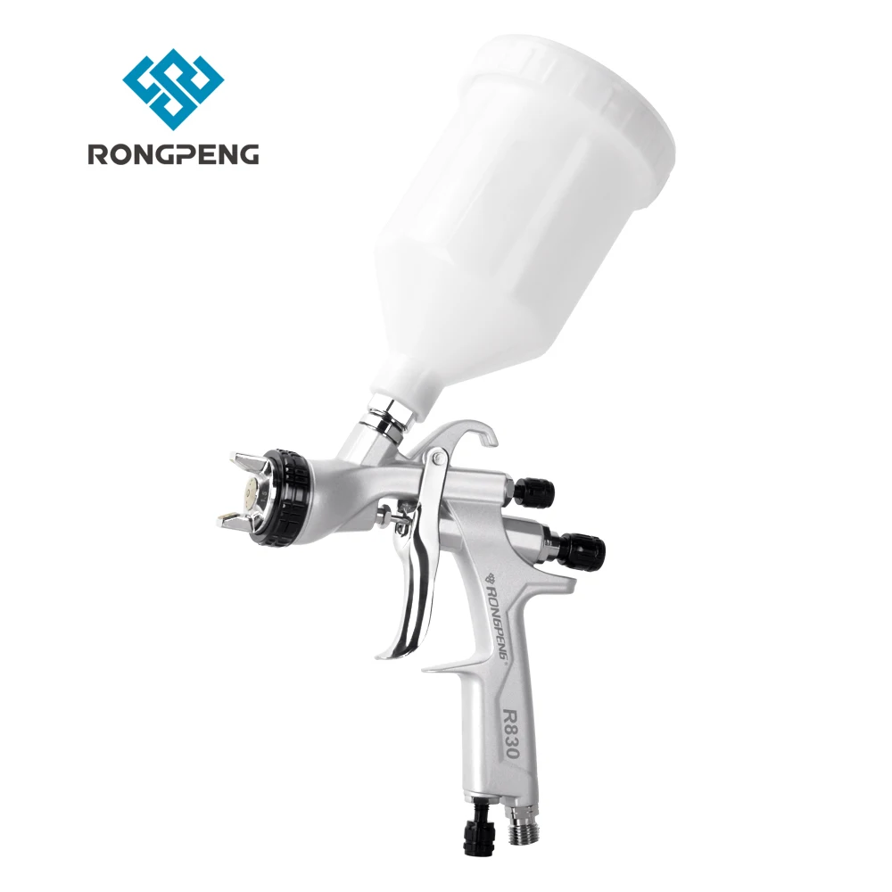 

High-Quality RONGPENG 1.5mm Nozzle R830 LVLP Spray Gun Specifically Engineered for Creating a Stunning Automotive Finish Coating