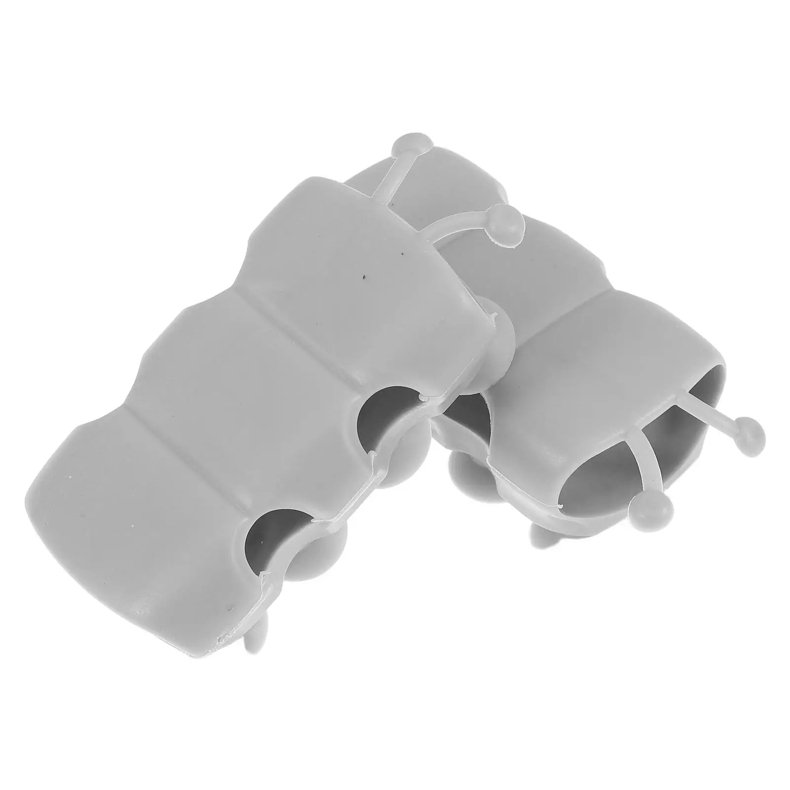 

2 Pcs Bathroom Shower Bracket Suction Cup Holder Wall Mount Adjustable Handheld Showerhead Stand Hose Attachment Nozzle Base