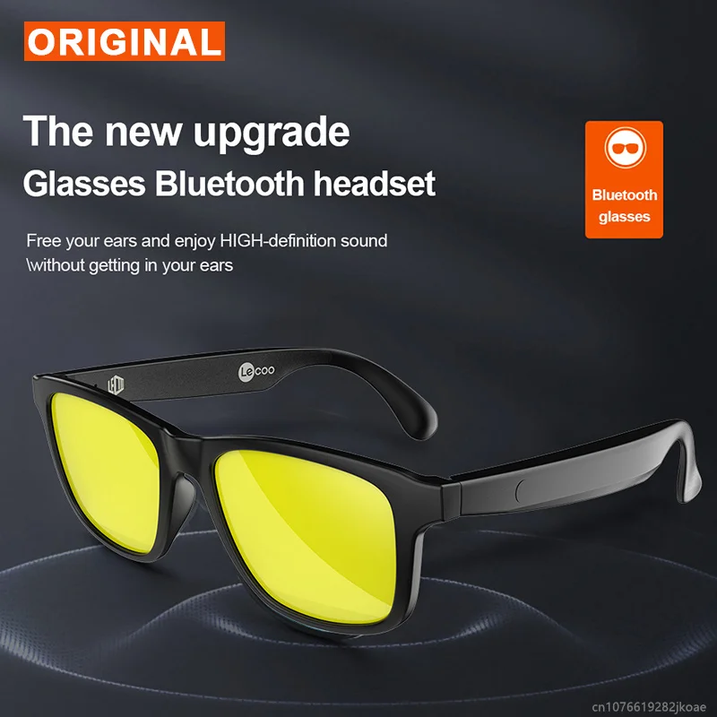 

Lecoo C8 Lite Glasses Earphones Wireless Bluetooth Headphones Light Weight Sunglasses Earbud HiFi Stereo Driving Music Headset