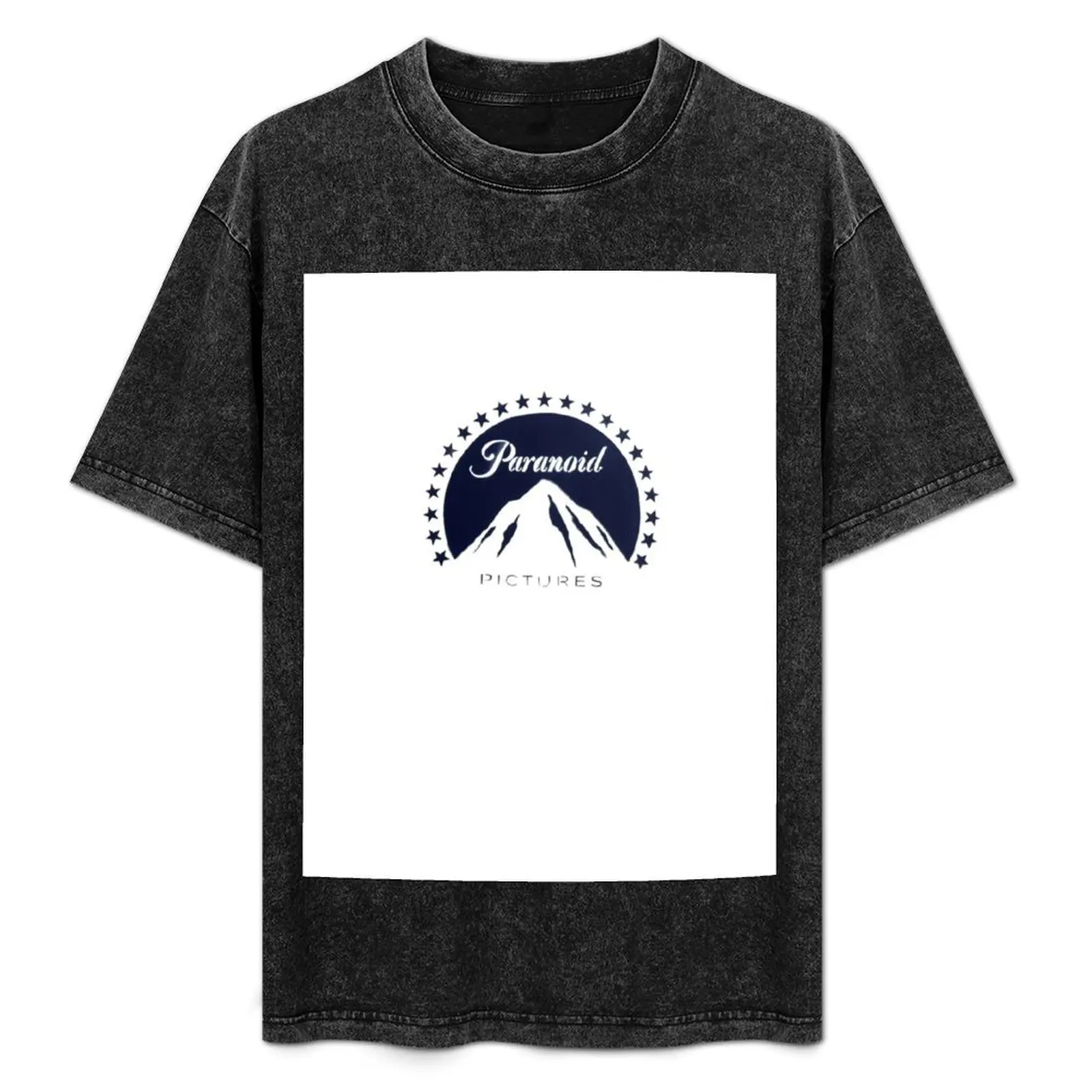

Banksy Paranoid Pictures stencil art graffiti T-Shirt Plus Size Summer Casual T-Shirt