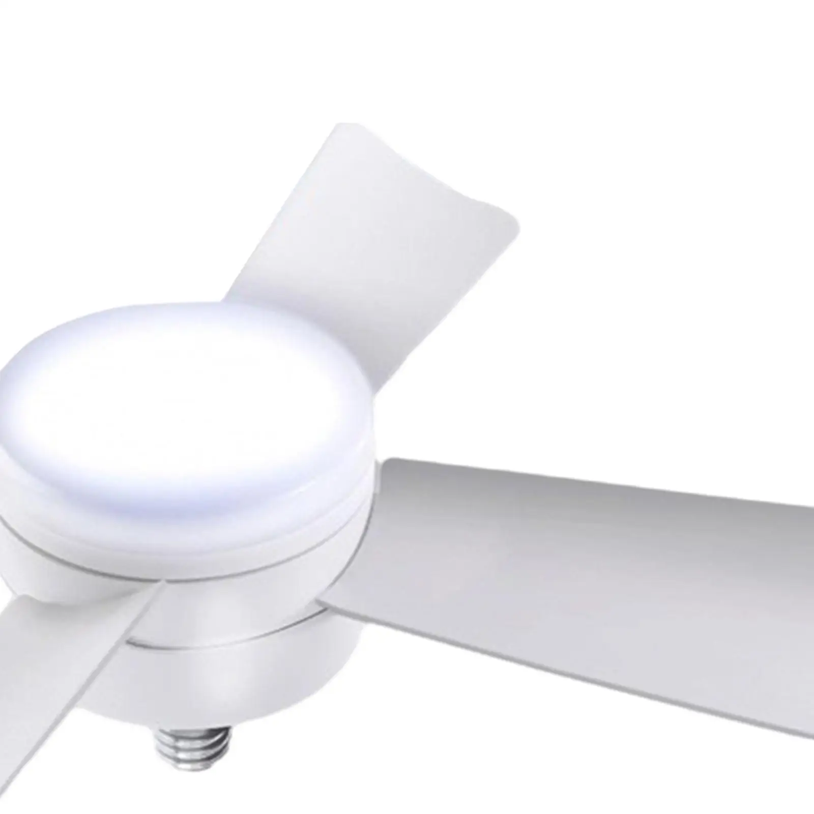 Imagem -05 - Soquete Dimmable Fan Light com Controle Remoto Branco Fácil de Instalar Acessórios Internos e Externos Soquete E27 1000 Lumens 40cm