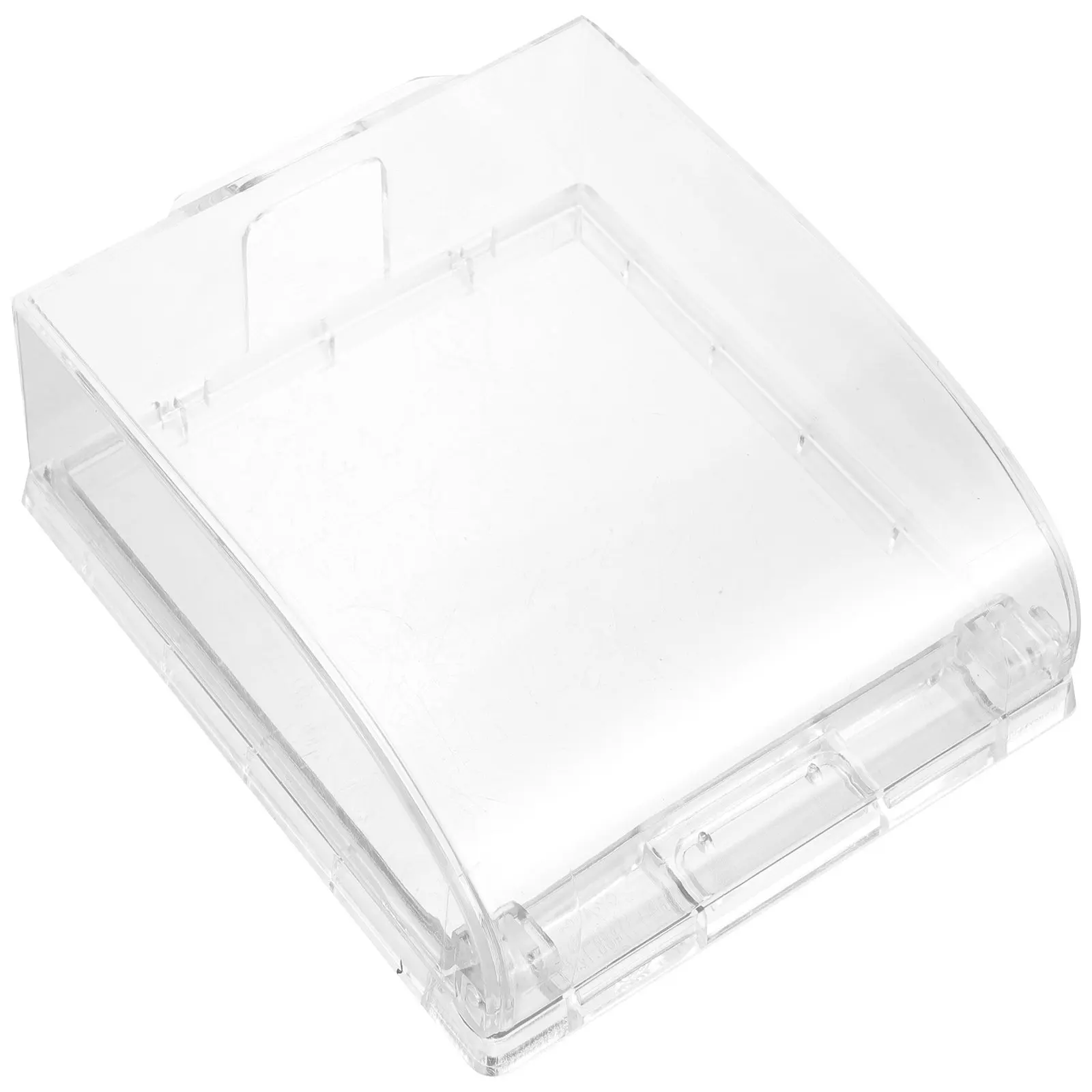 Outdoor Doorbell Cover Transparent Weatherproof Rainproof Protection Shell for Door Access Systems Time Attendance Machines