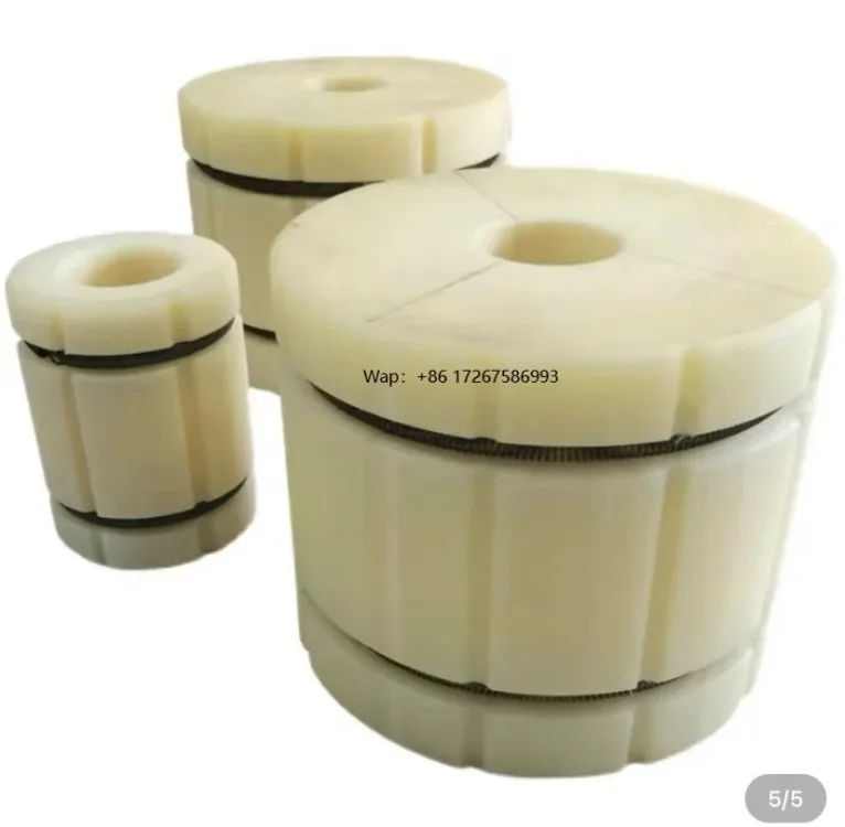 Durable 12-inch nylon automatic electric inflatable sleeve for machine shaft coils with wooden case