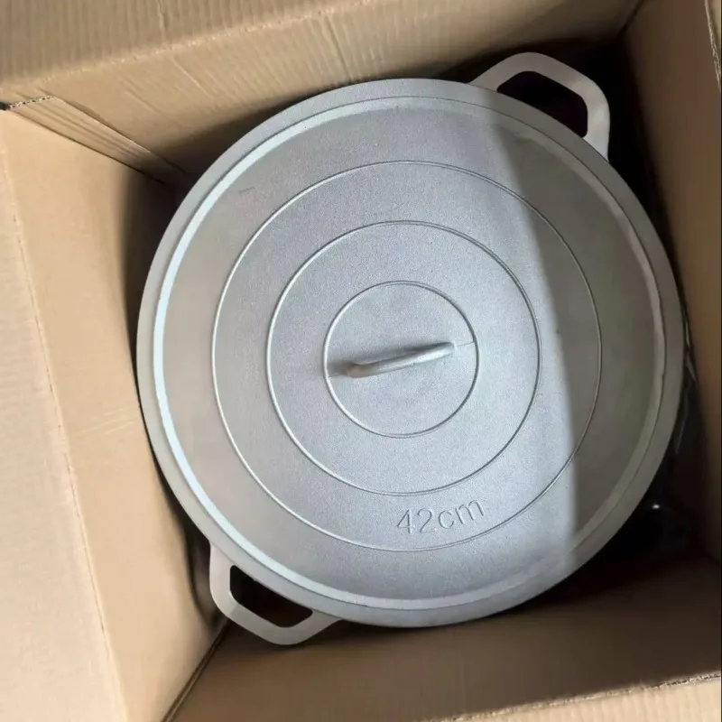 

High quality aluminum heavy pot die-casting cooking pot with lid multi-purpose aluminum kitchenware
