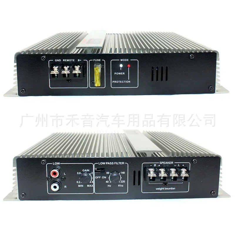 Durable 2000W 12V 2 Channel Car Amplifier Short Circuit Protection Stereo Power Amp Audio Sub Woofer Interior Sound Ampl