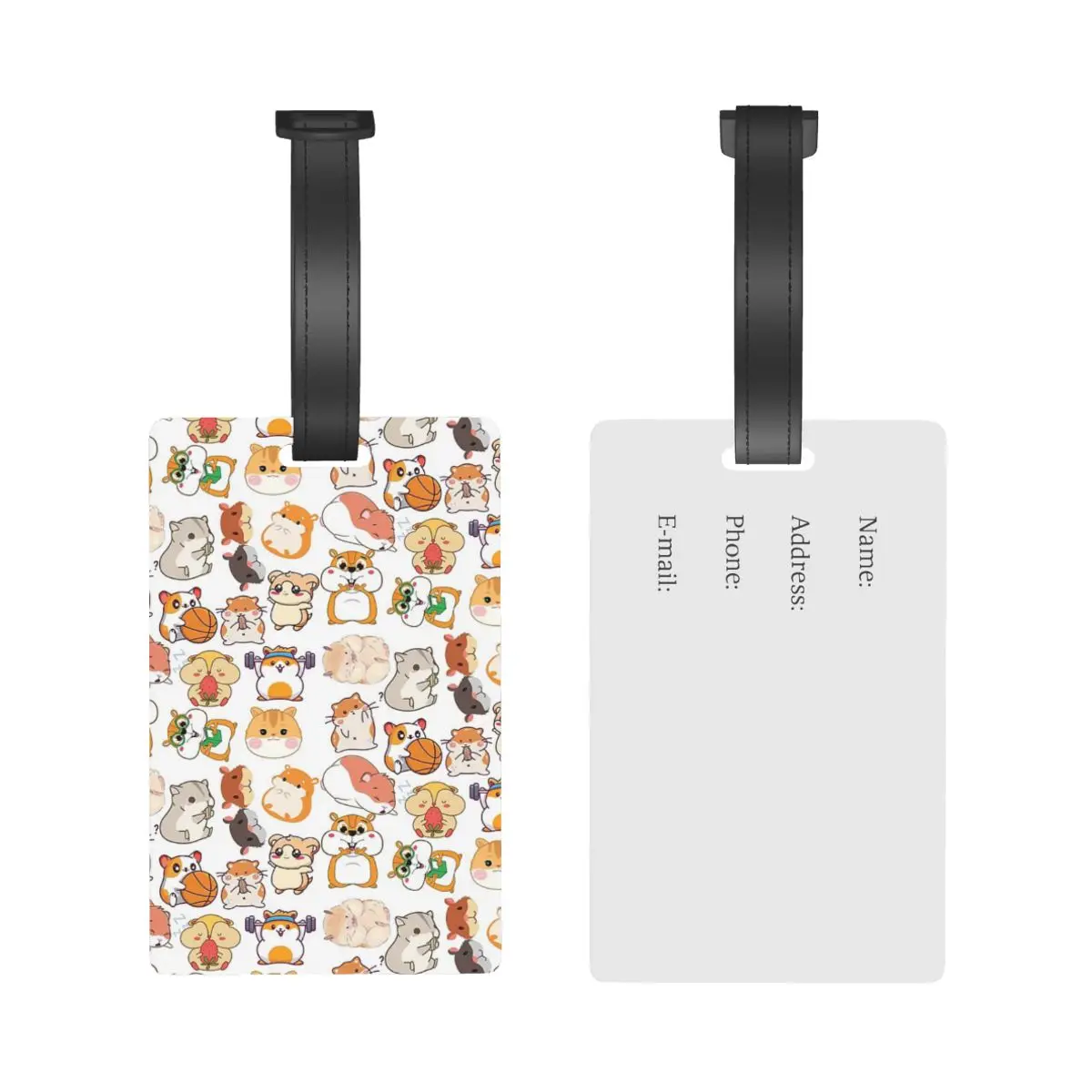 Guinea Pig Daily To-Do List Luggage Tags Suitcase Accessories Travel Baggage Boarding Tag Portable Label Holder ID Name Address