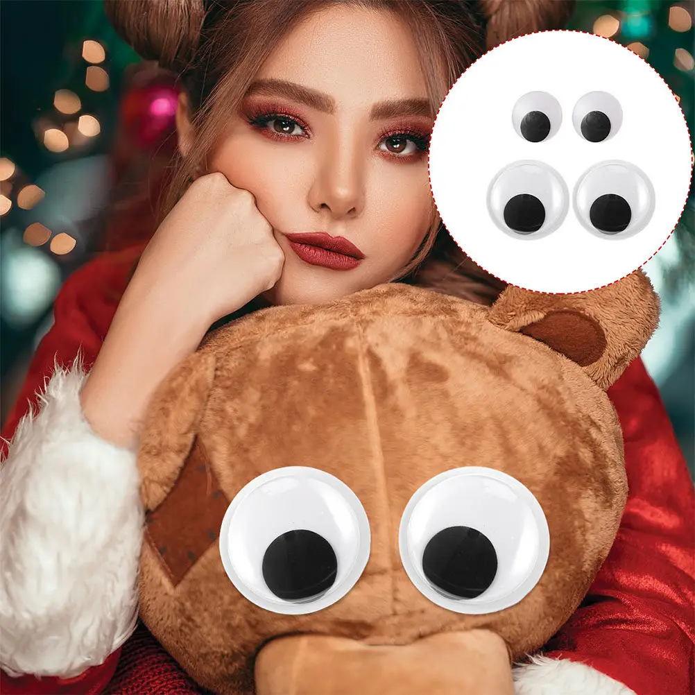 

1Set Googly Eyes Ecofriendly Durable Assorted Colors DIY Accessories Craft Decors Widely Used for Classrooms Cabinets