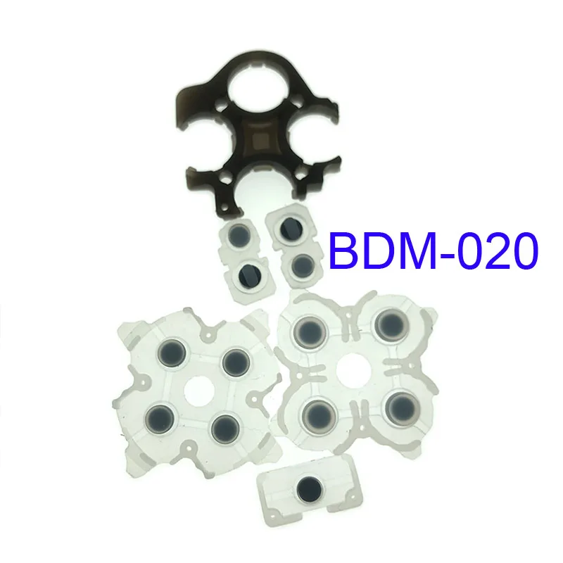 10set for PlayStation Dualshock 5 PS5 V1 V2 V3 Controller Gamepad Rubber Conductive Adhesive Button Pad Keypads