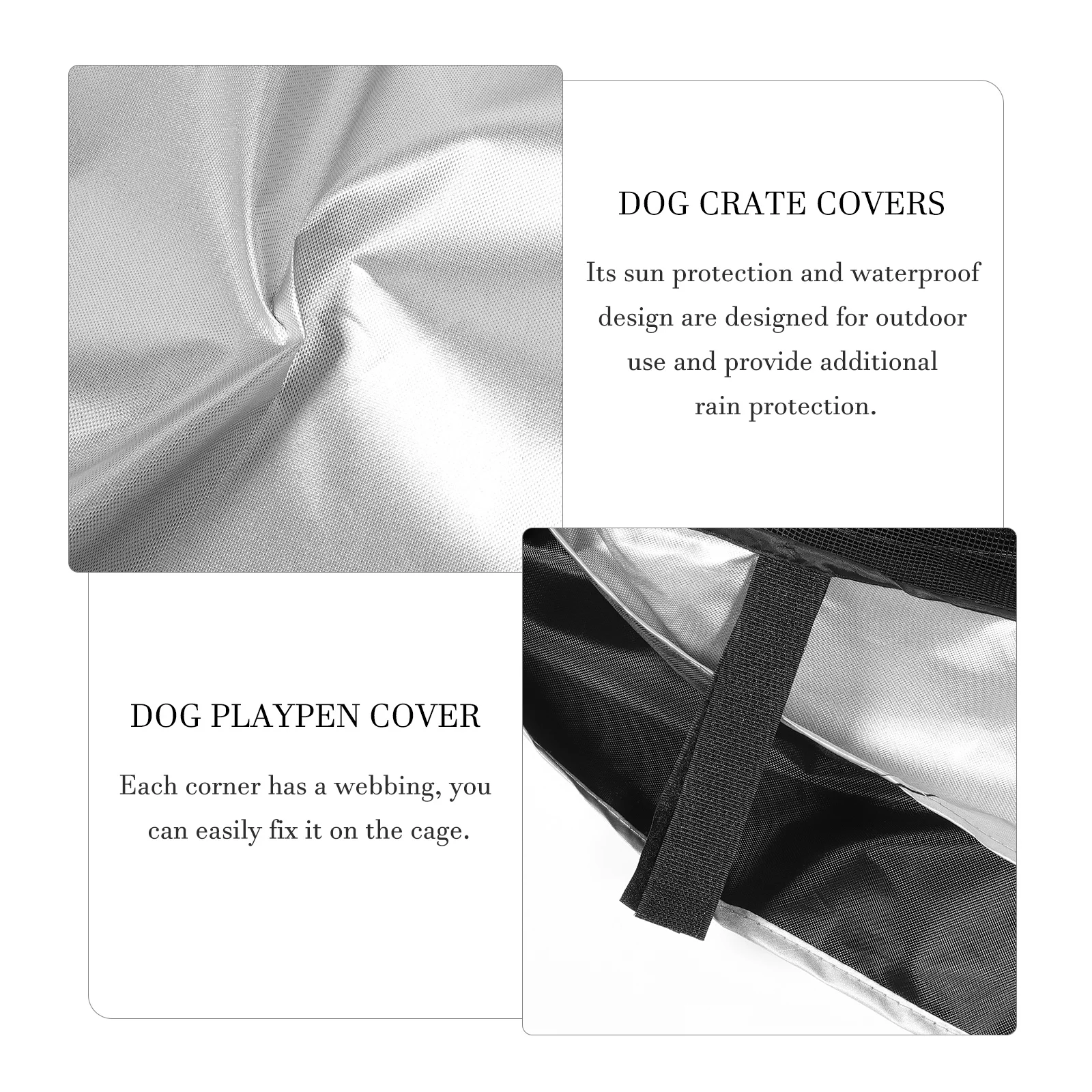 Huisdier Kennel Cover 10x10 Hond Kinderbox Waterdicht Zonneplek Outdoor Indoor Kooi Bescherming Cover Hond Benodigdheden Huisdier Kooi Protector