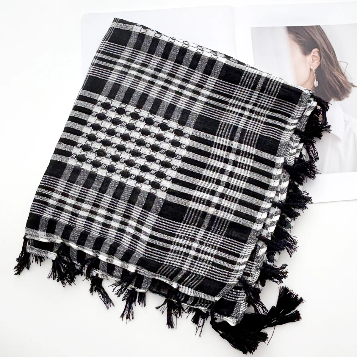 ทหารยุทธวิธีทะเลทรายฮิญาบผ้าพั - Men'S Fashion Head Scarf บทวิจารณ์และราคา