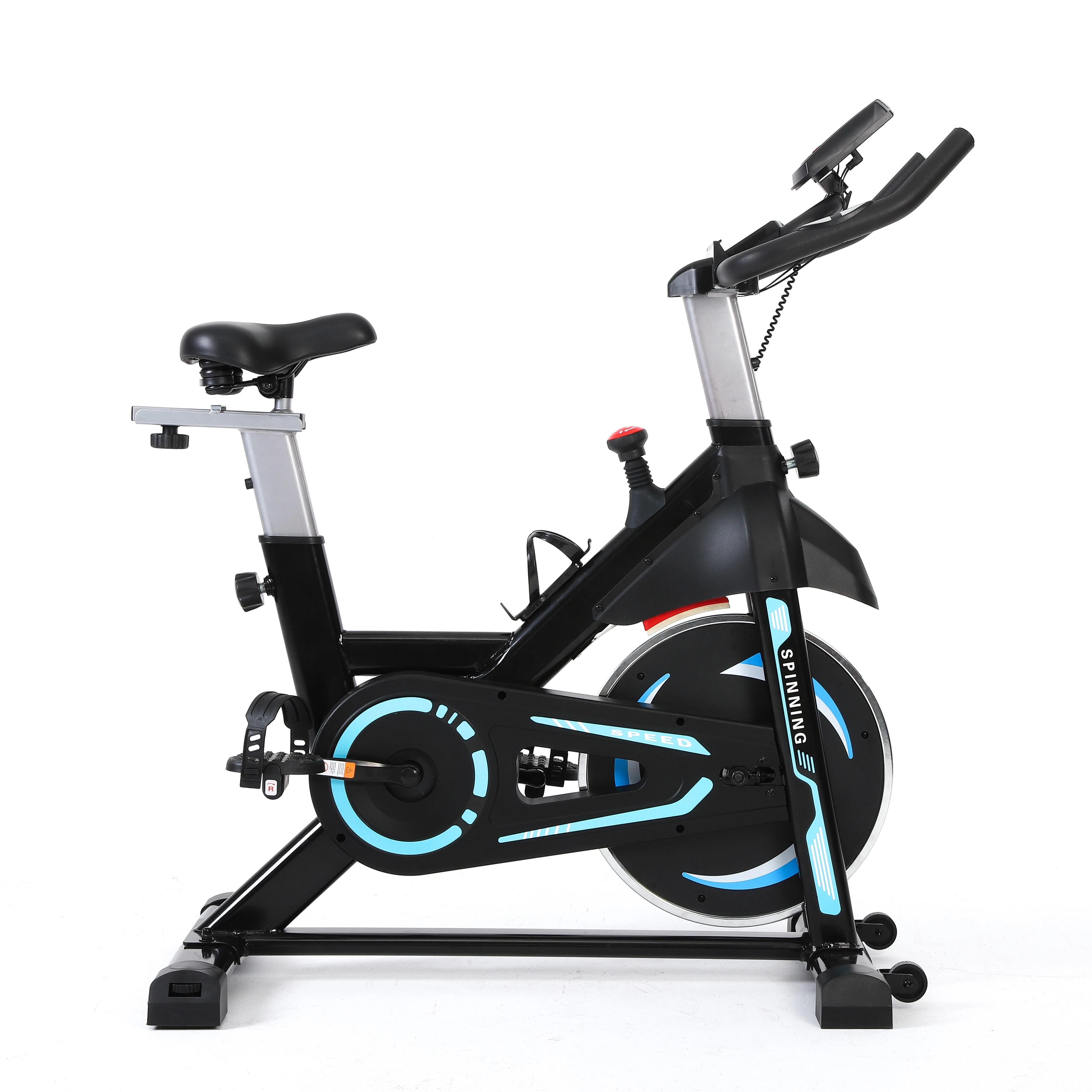 Bicicleta giratoria cardio adelgazante para el hogar de moda: equipo compacto de ejercicios para gimnasio para entrenamientos en interiores.