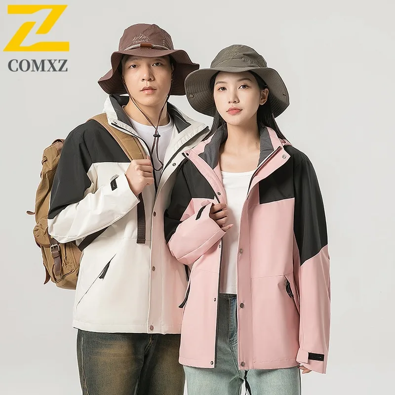 

Роскошная куртка COMXZ с нейтральным капюшоном, легкие куртки для мотоциклистов, модная удобная одежда для кемпинга и путешествий