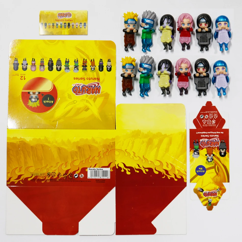 Neue Party Blind Box S Engel Naruto Serie Kakashi Auto Dekoration Desktop-Computer Bildschirm Amor Hand Mode Spielen Puppe Geschenk – Detail 9