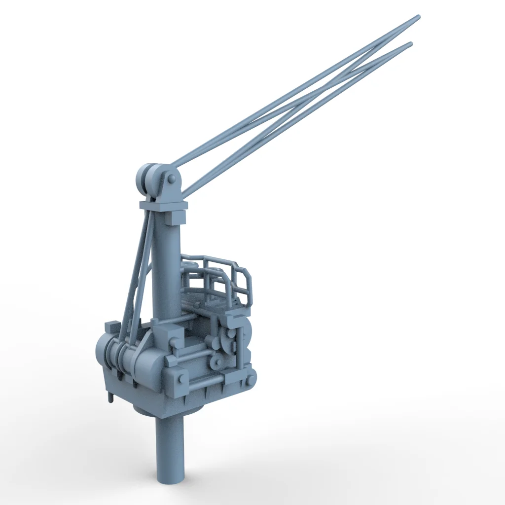 Yao's Studio LYCG353 1/200 1/350 1/144 1/700 Детали для обновления модели Портальный кран ВМС Германии