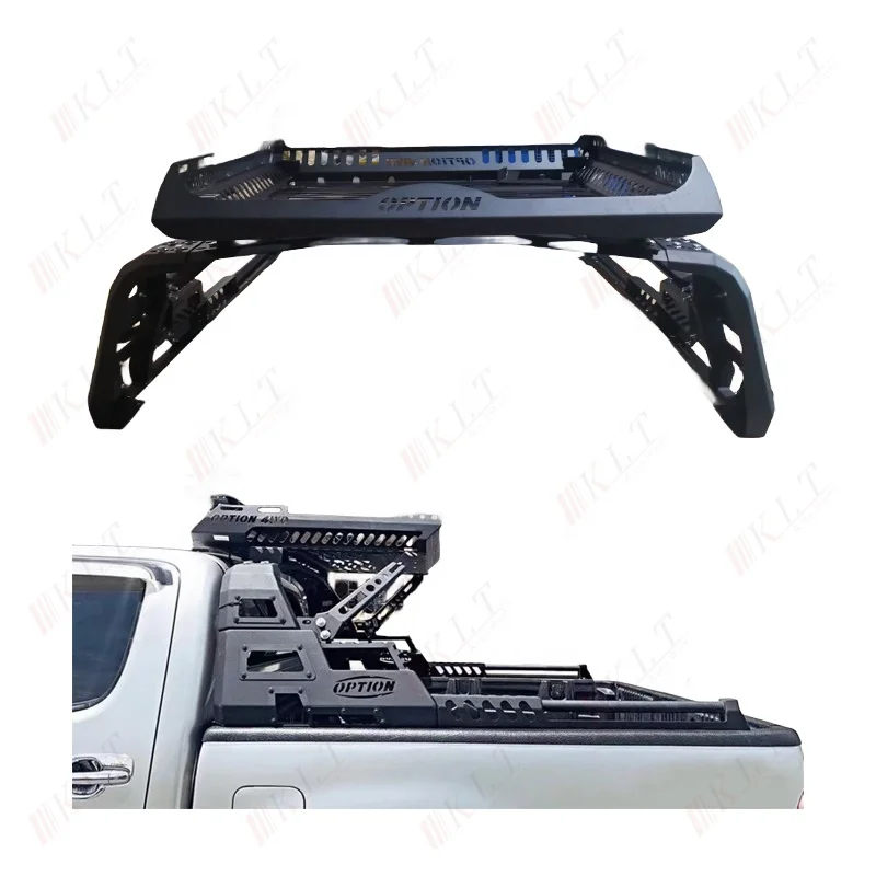 

KLT best quality Rack Roll 4x4 Parts Iron Roll Bar For hilux 2004+ rocoo revo vigo roll bar