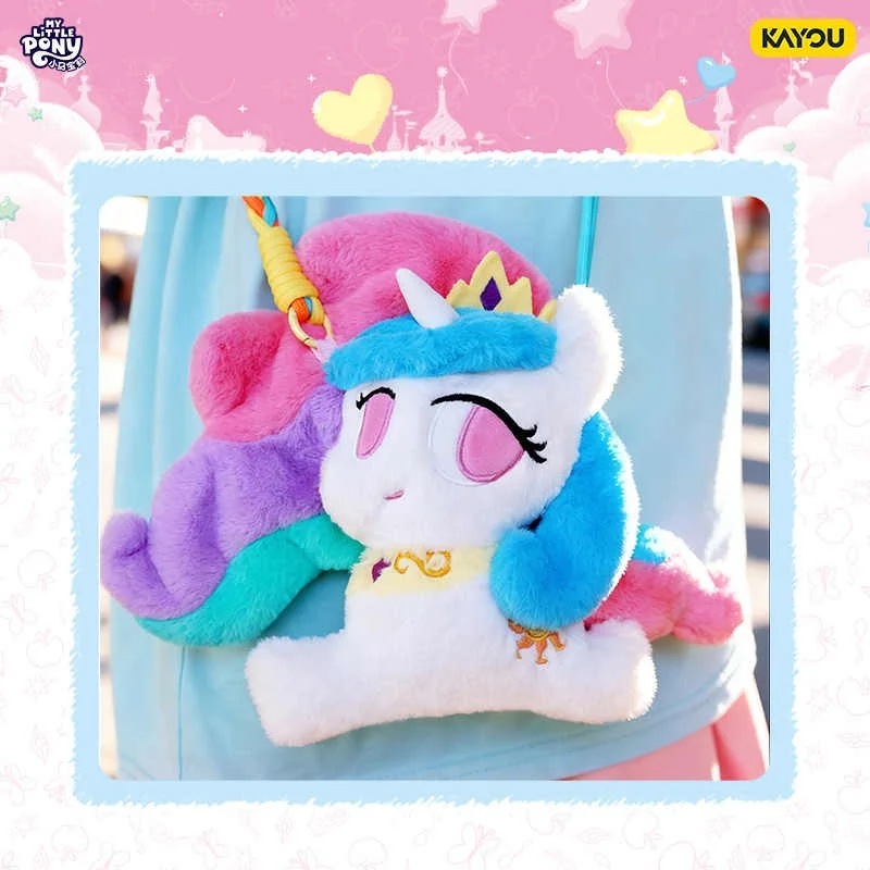 

KAYOU My Little Pony Plush Doll Medium Size Soft Stuffed Animal Official Authentic Toy for Kids Play And Collectibles