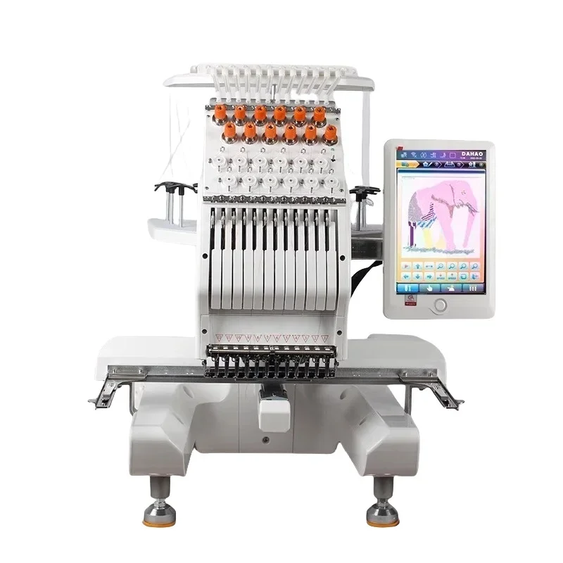Sewing Machine Commercial Household Embroidery Machine Mini-FY1201 Computer Embroidery Flat Hat Garment