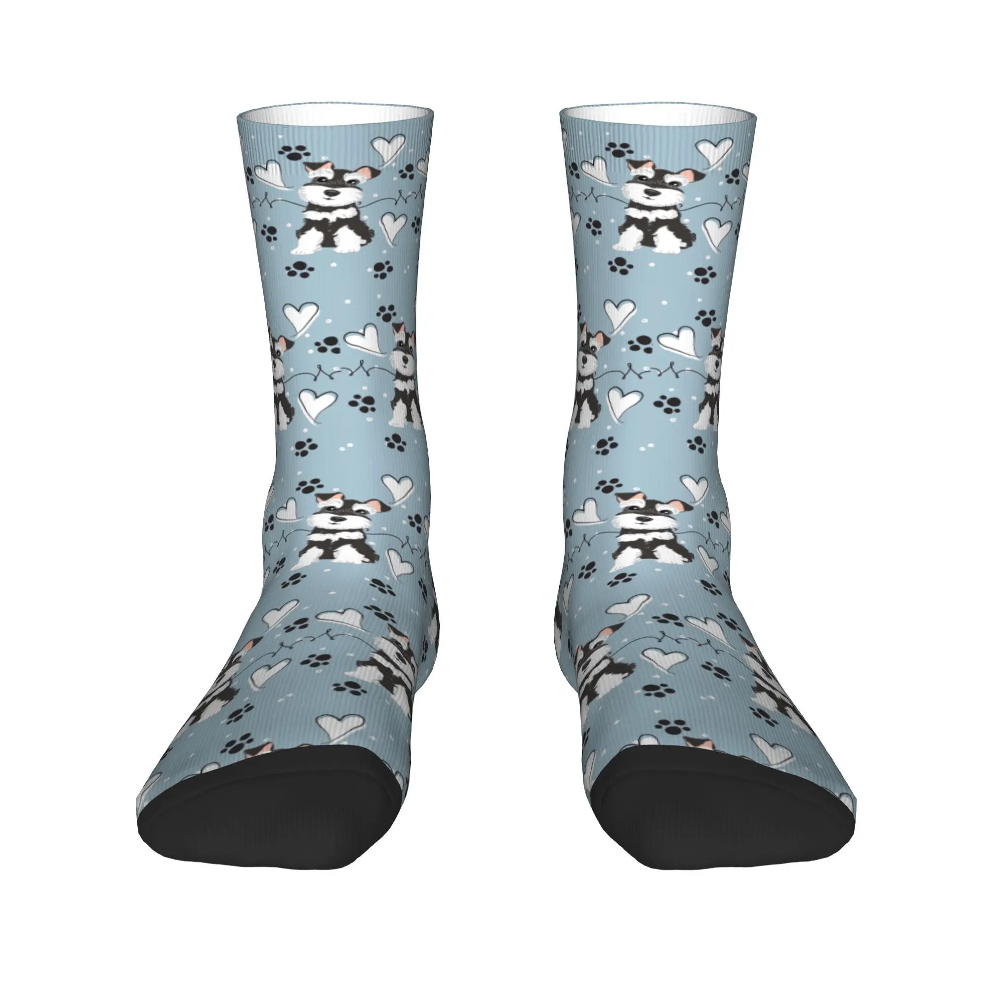 جميع المواسم الحب أبيض وأسود مصغرة شناوزر الجوارب Harajuku امتصاص العرق جوارب طاقم الجوارب هدايا عيد الميلاد