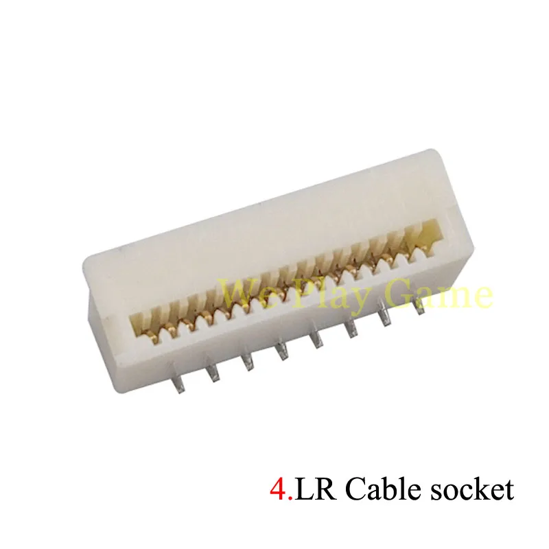 Motheboard Accessories for PS5 L2 R2 Connector Touch/Microphone/Headphone/Battery Interface Socket connector Repair Parts