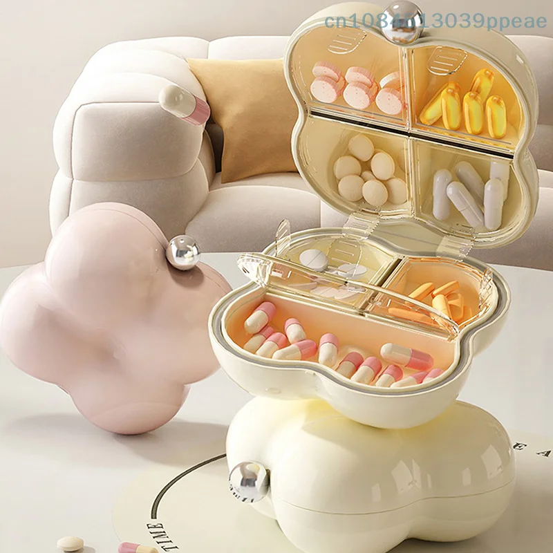 Mini organizer portatile per gioielli, scatole portaoggetti da viaggio, orecchini, collane, anelli, gioielli, contenitori con scomparto