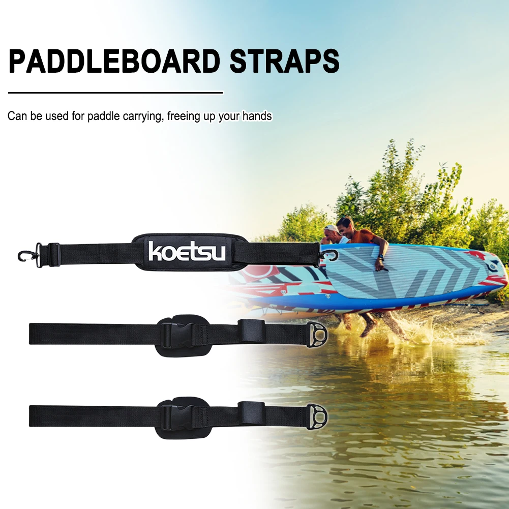 Surfboard Shoulder Belt Portable Surfboard Shoulder Carry Sling Stand Up Surf Paddle Board Carrier Accessories
